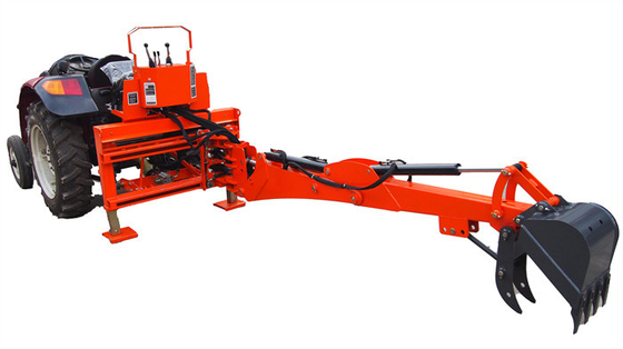 25hp Side Shift Tractor Mounted Backhoe With Boom Lockout Pins