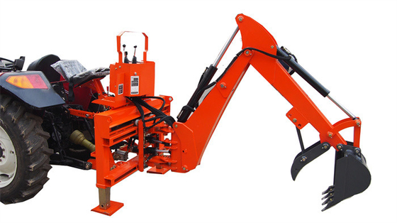 25hp Side Shift Tractor Mounted Backhoe With Boom Lockout Pins