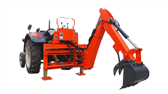 25hp Side Shift Tractor Mounted Backhoe With Boom Lockout Pins