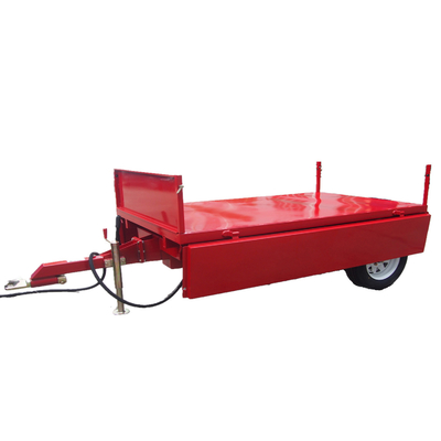 18hp Tractor Hydraulic Dump Small Agricultural Trailer 350mm Durable