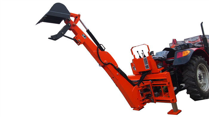 25hp Side Shift Tractor Mounted Backhoe With Boom Lockout Pins
