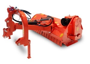 CE 1190mm Flail Mower Machine Pull Behind 3 Belt Driven Blades